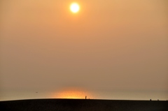 鳥取砂丘の夕日Ⅲ