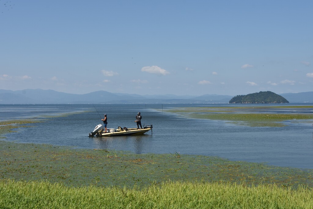 湖北、夏の風景