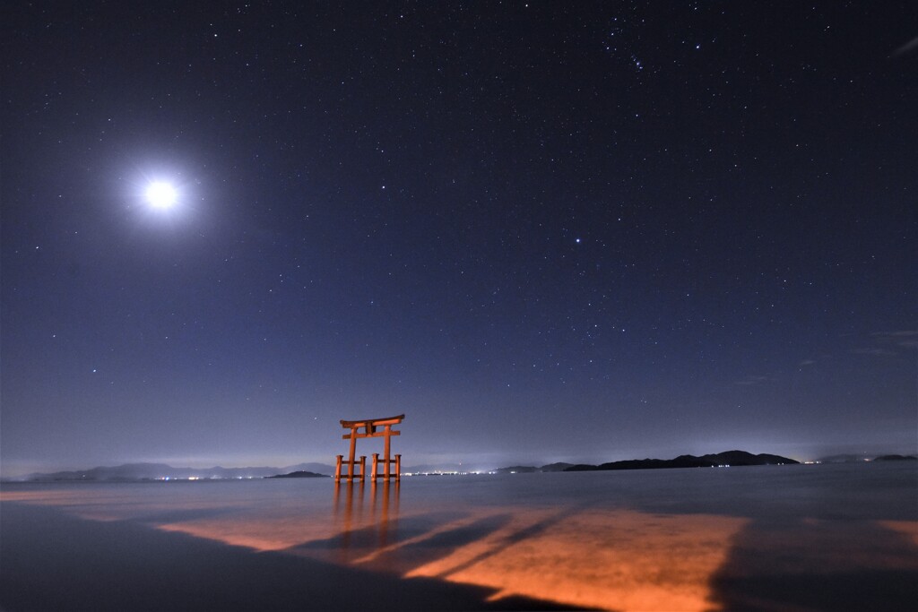 白髭神社星景