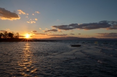 23.淡海のしらべ ～初冬の夕暮れ　さざなみ～