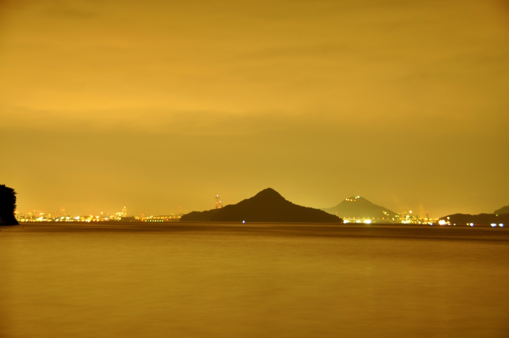 宇品方面夜景