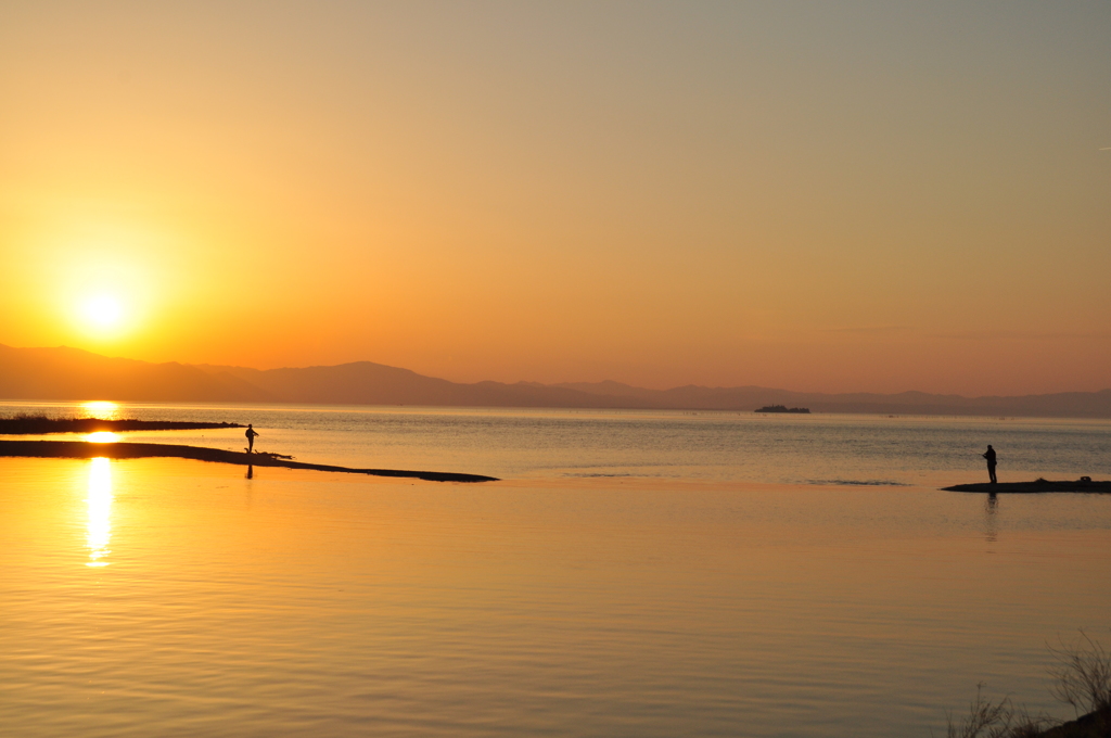 琵琶湖夕景～至福の時～