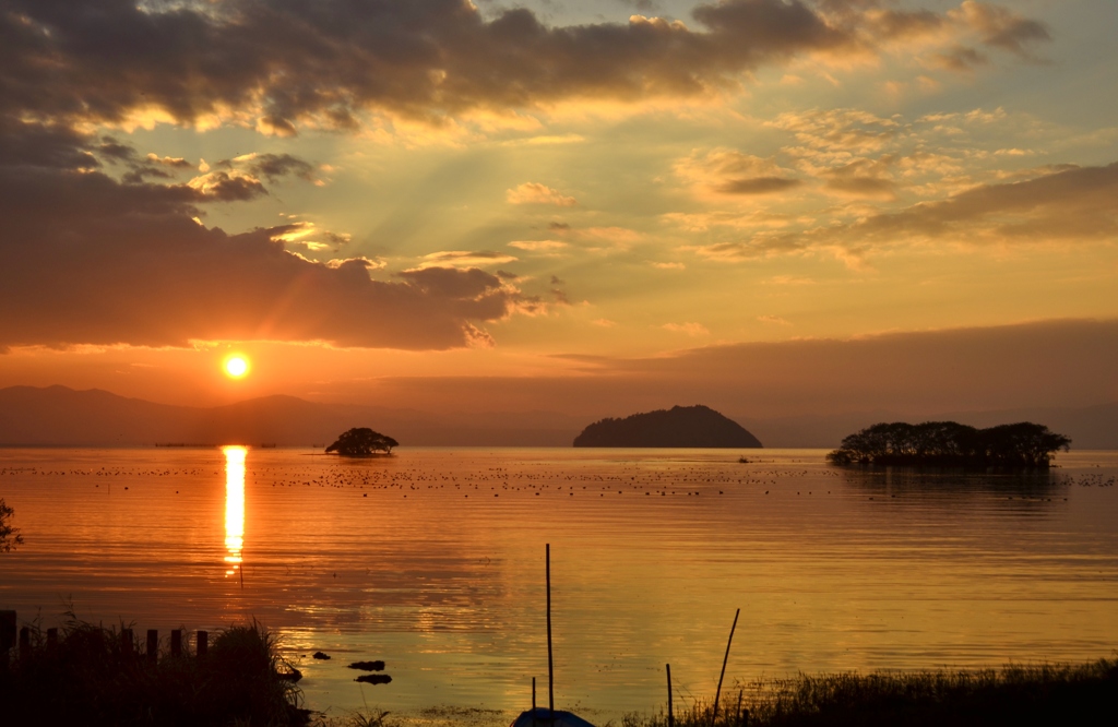 夕日再び