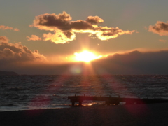 100.夕空を駆ける