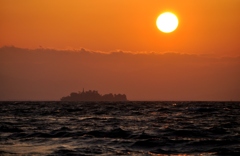 225.多景島夕景