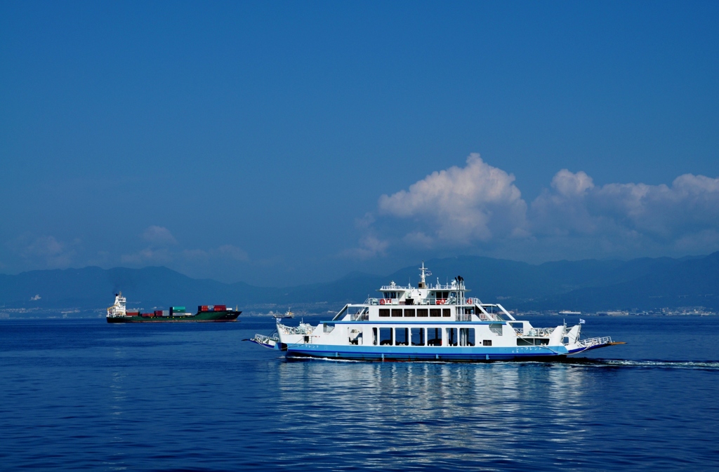 旅情ダイジェスト4　～フェリーの行きかう海～