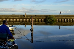 Fishing ♡ in blue