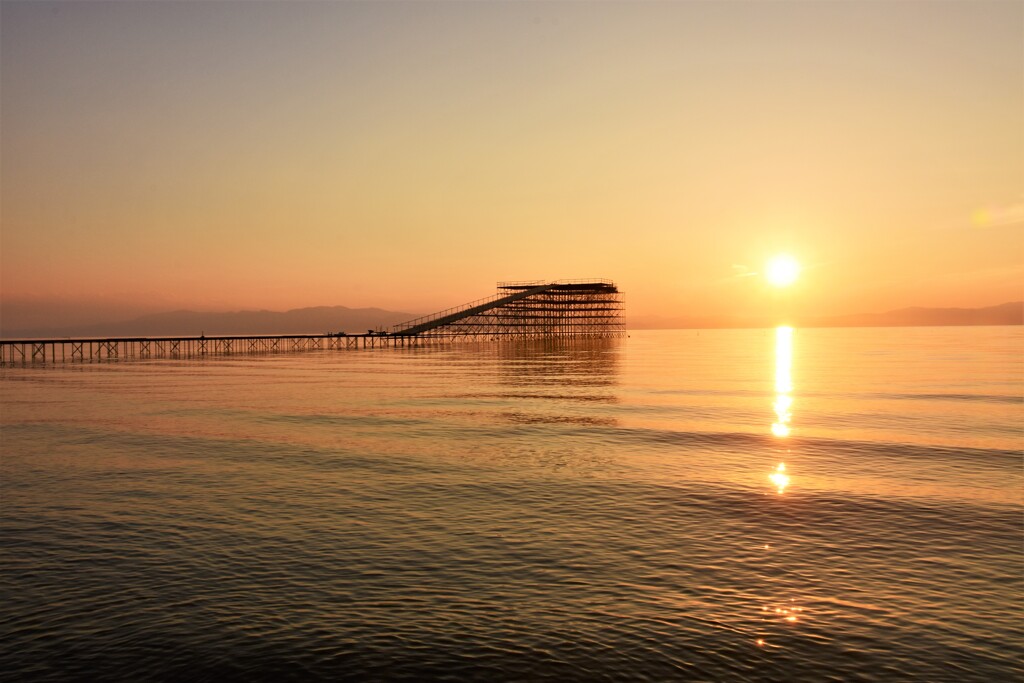 ドラマを待つ夕景