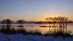 穏やかな夕暮れの幸せ気分