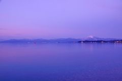 春待ち伊吹～夕暮れに～