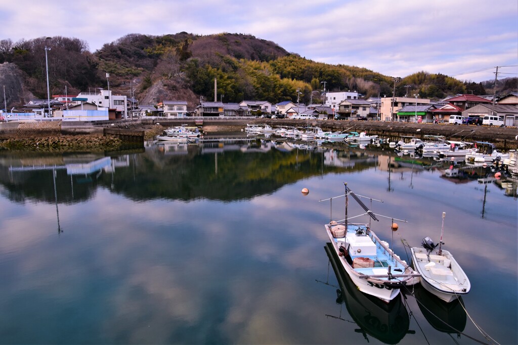 ふるさと紀行　～深江の港、干潮時～