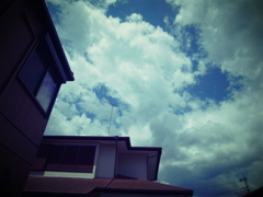 青空と雲