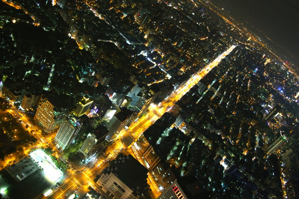 夜景 TAIPEI101