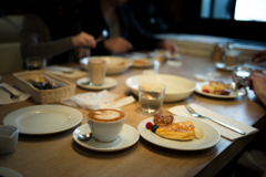 オシャレな朝食