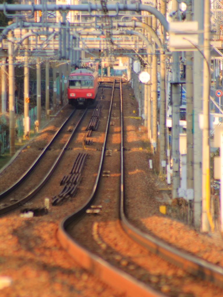 赤い電車