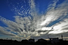 きょうの夕空・・・