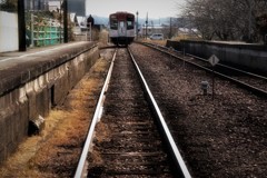 上り発車・・・