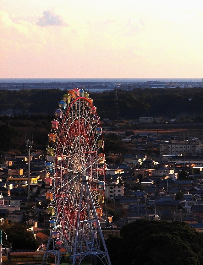 夕方観覧車・・・