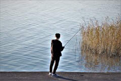 河口から少し上の釣り・・・