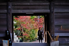 法多山山門・・・