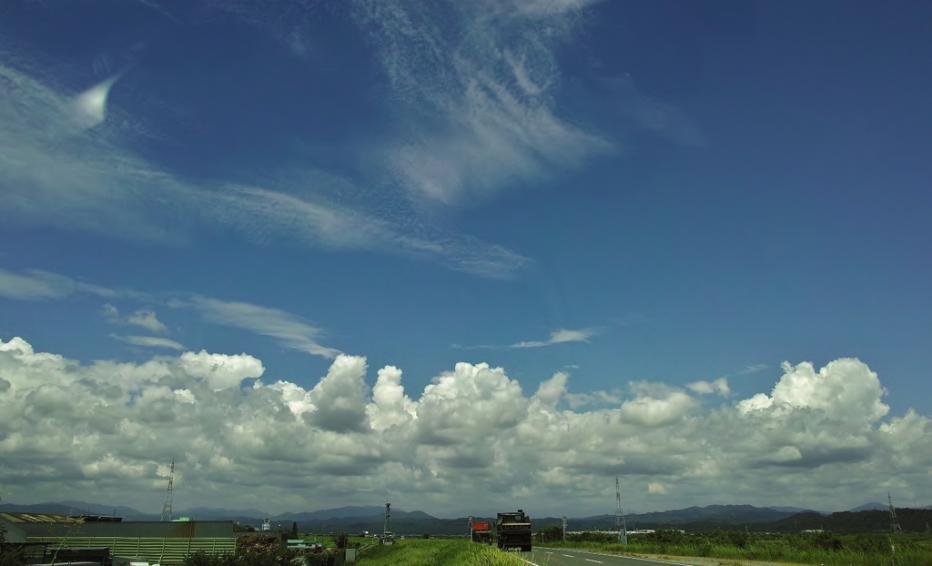 山沿い地方は・・・