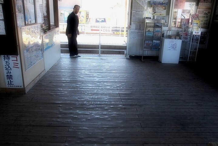 駅長さんの居る駅・・・
