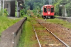 宮口駅入線・・・