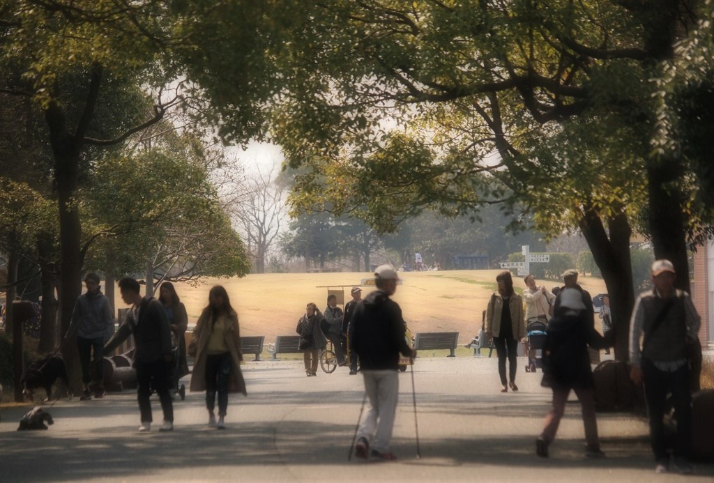 人出の公園・・・