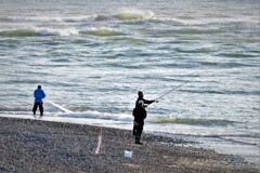 河口の釣り・・・