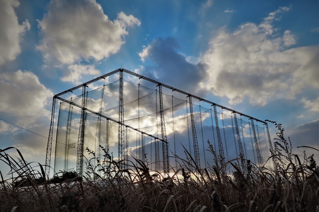 冷え込みの空・・・