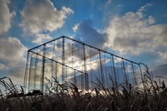 冷え込みの空・・・