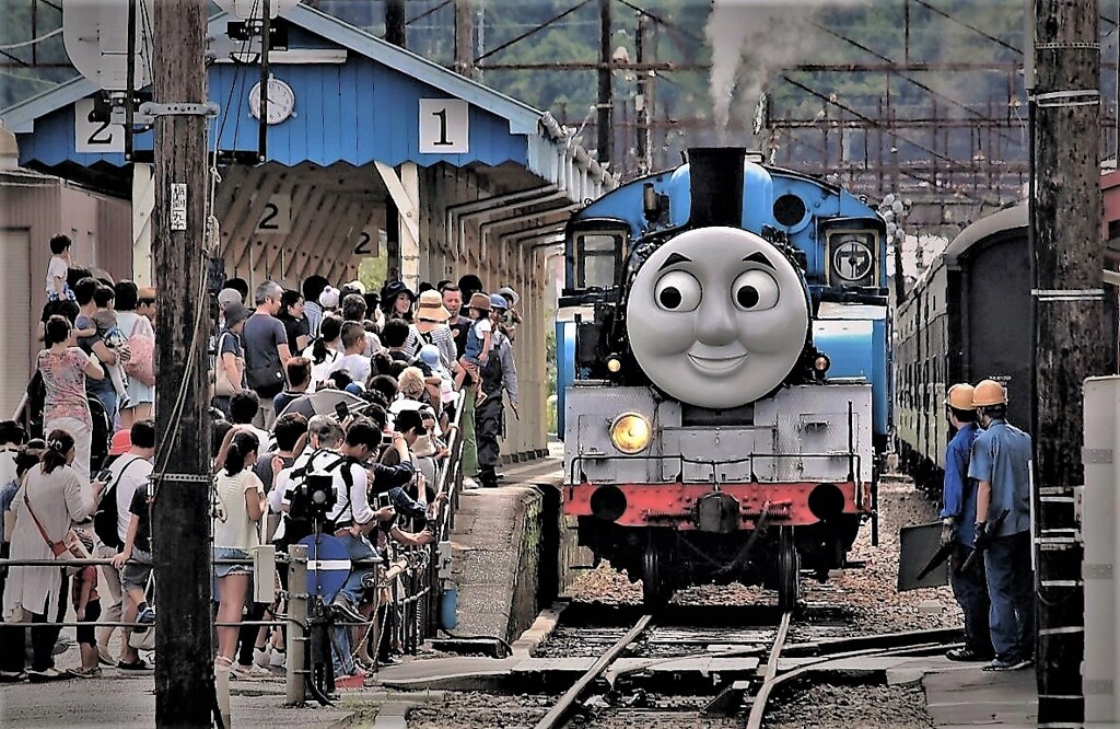 トーマス号に乗ろう・・・