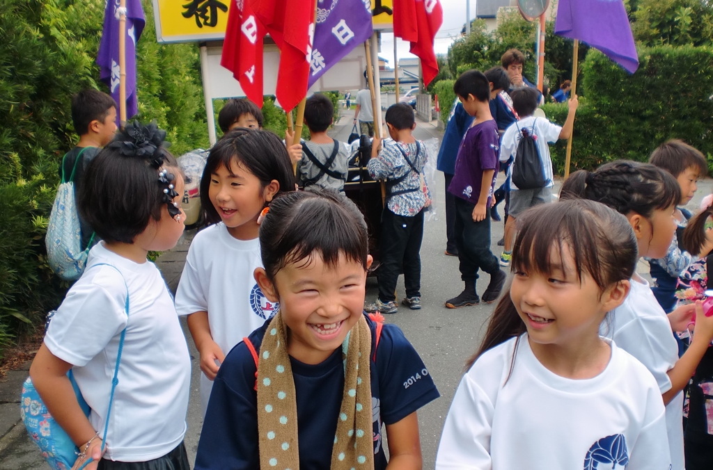 祭りの日　一こま・・・