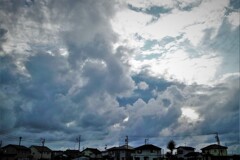 きょうの夕空・・・