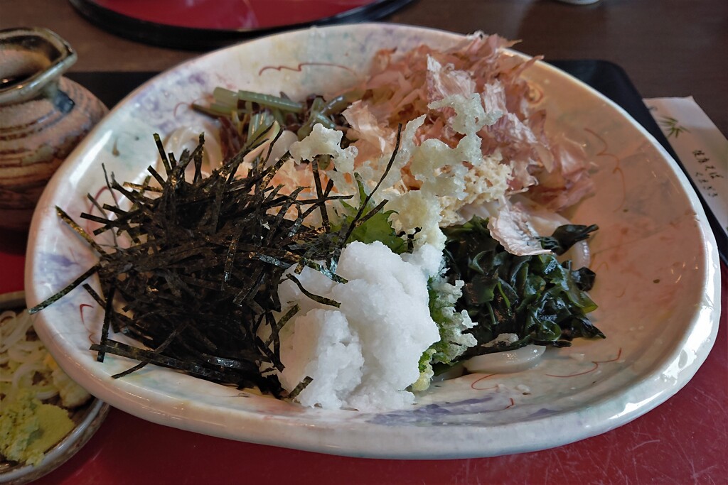 えび天おろしうどん・・・