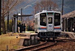 一宮駅下りホーム・・・
