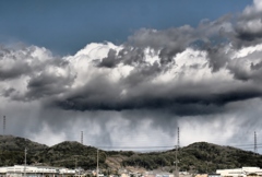 ややこしい空模様・・・