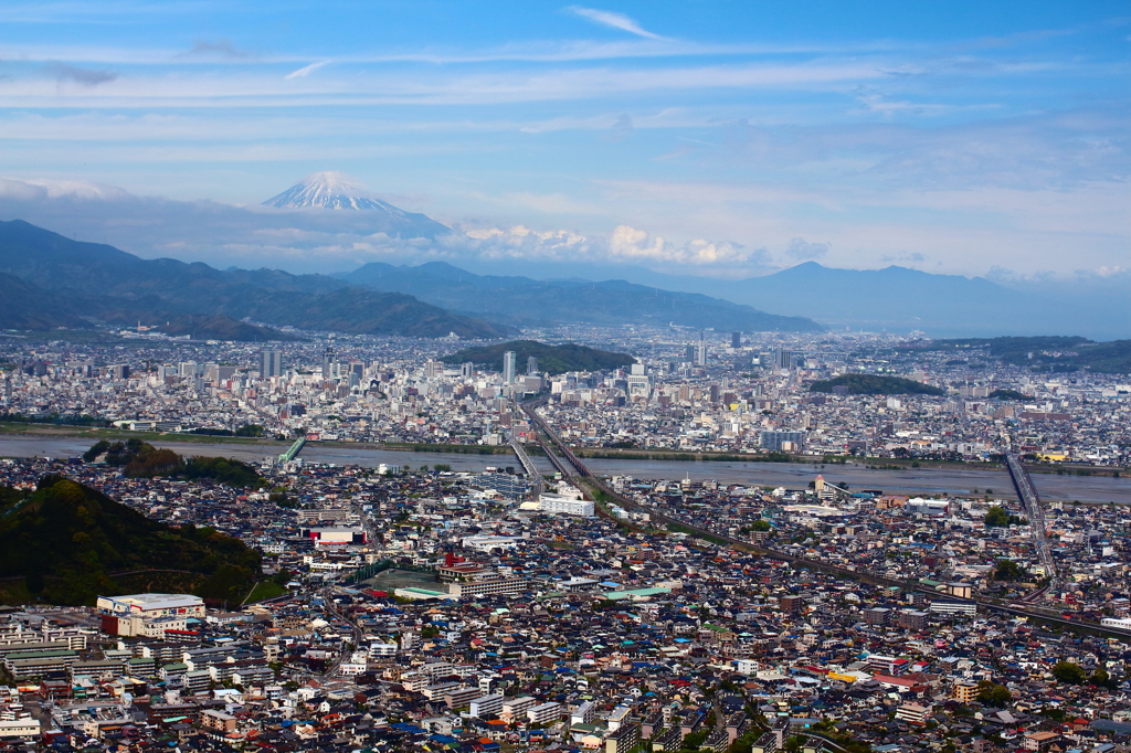 静岡より春富士１