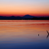 筑波山夕景２