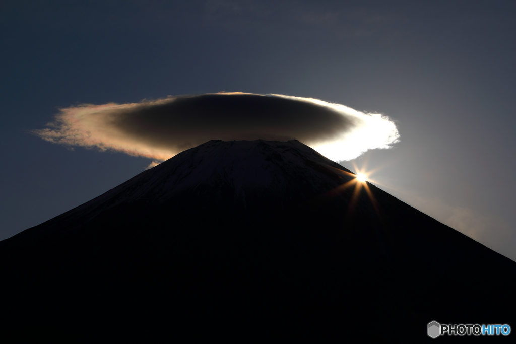 傘雲と、ころがりダイヤ