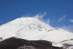 純白の山頂