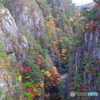 錦秋の瀬戸合峡