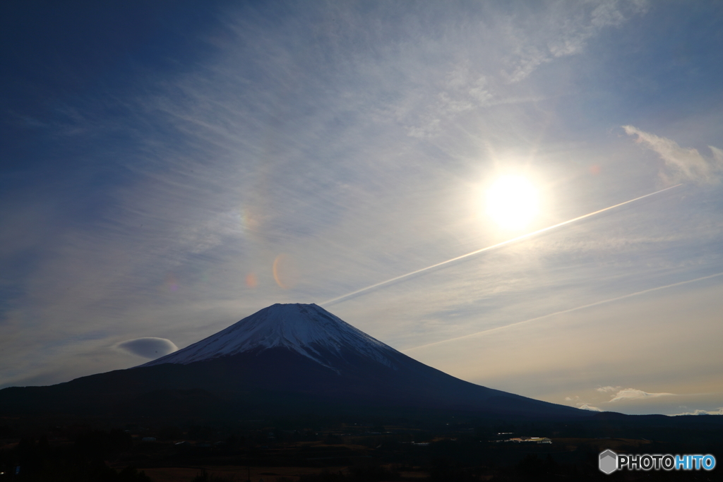 にぎやかな空