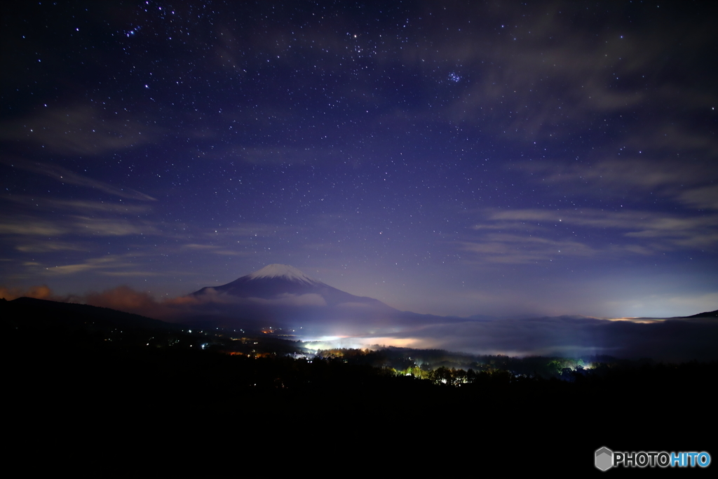 星が降る夜