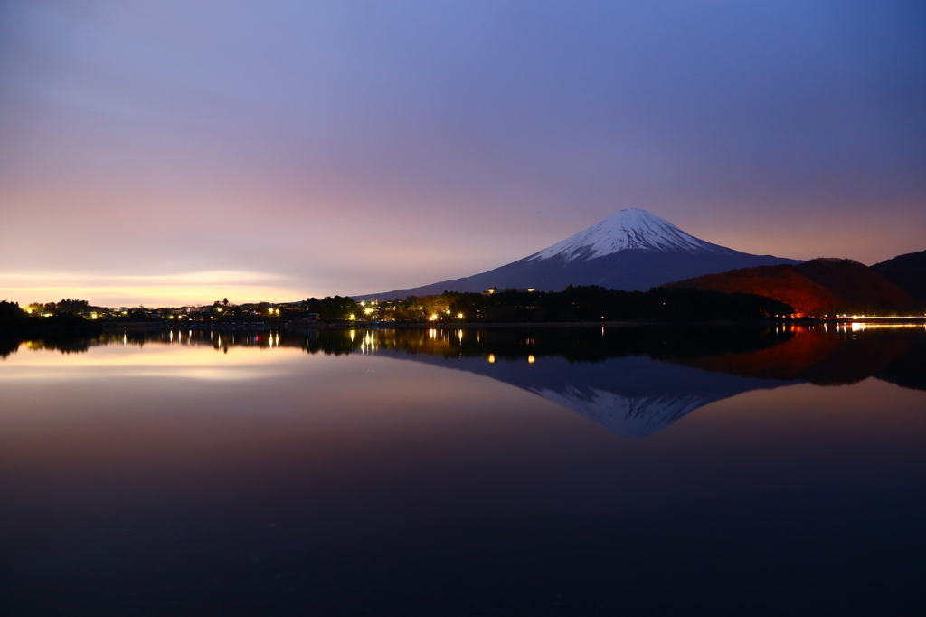 朝の色