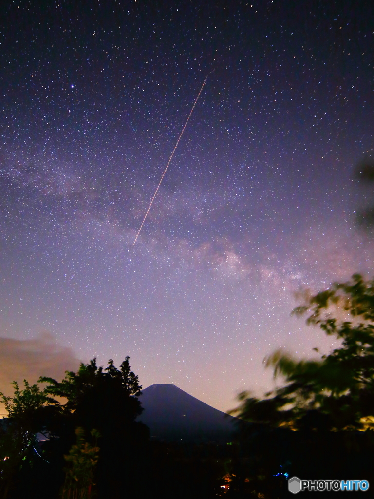 流れ星！？