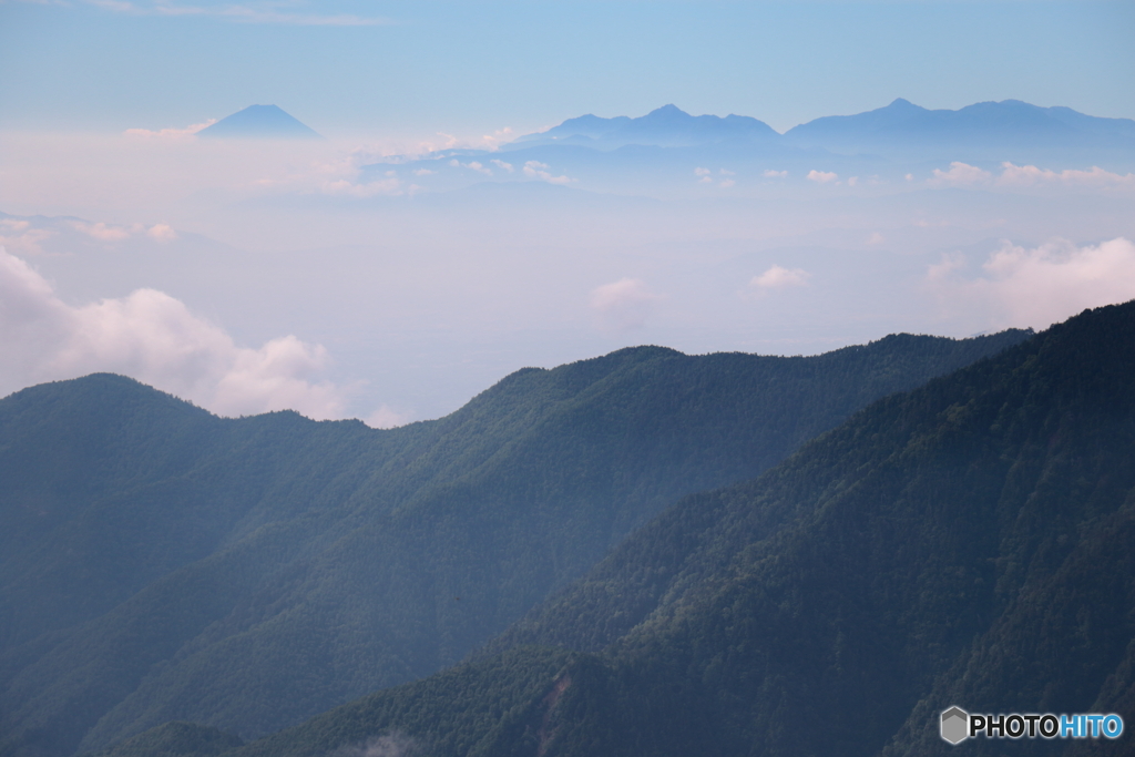 遠景富士山