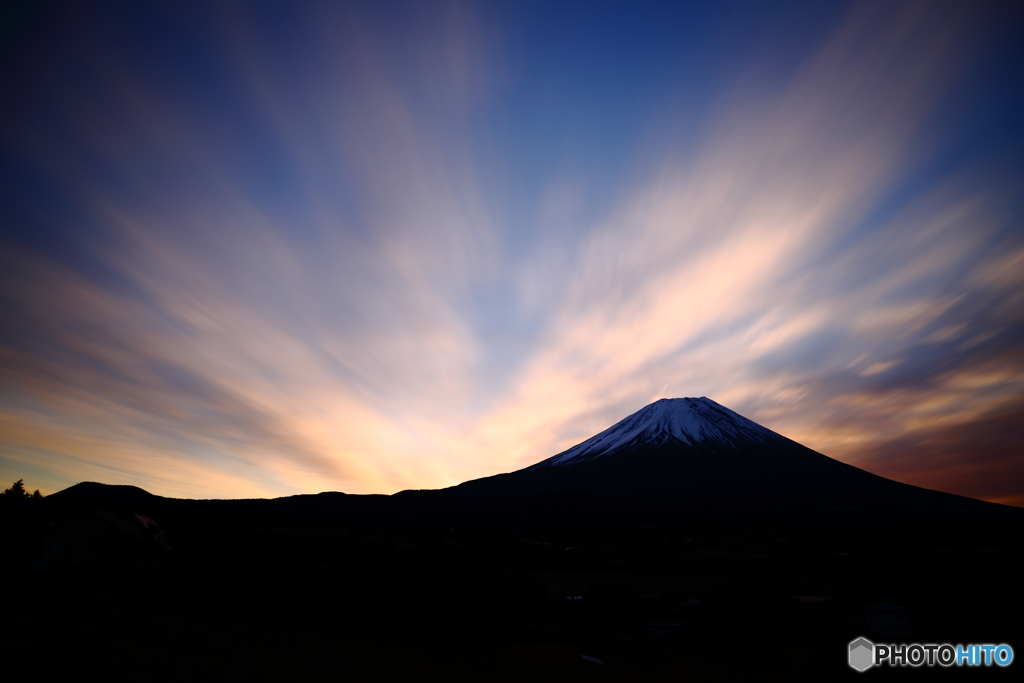 やっと待っていた空に