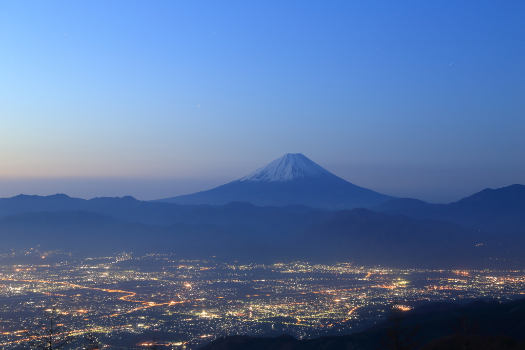 甘利山の朝３