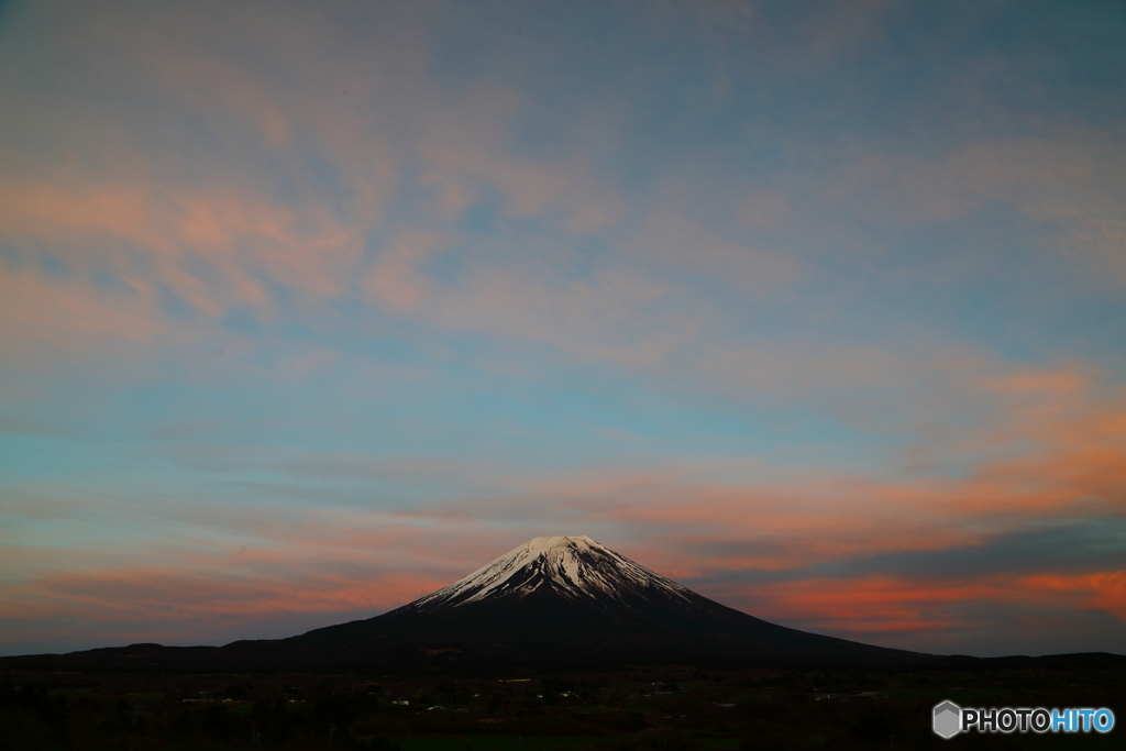 春の夕暮れ